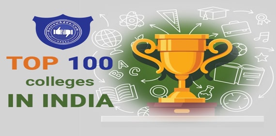 Top 100 colleges in india